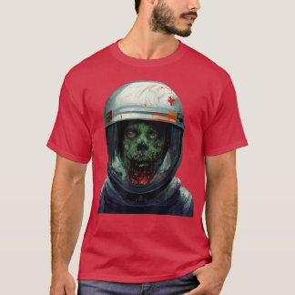 Camiseta Halloween: Astronautas zombies astronautas Hallowe