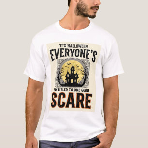 Camiseta Halloween Asusta a Todos con Derecho a Espeluznant