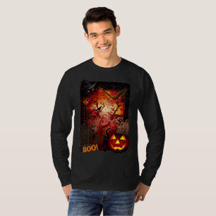 Camiseta Halloween asustadizo