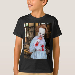 Camiseta Halloween aterrador.