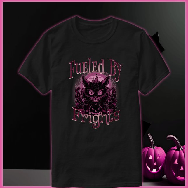 Camiseta Halloween avivado por los espantos (Subido por el creador)