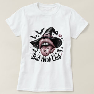Camiseta Halloween Bad Witch Club Adorable