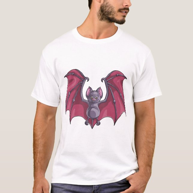 Camiseta Halloween Bat (Anverso)