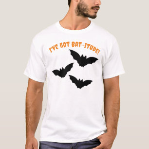 Camiseta Halloween Bat-itude Flying Bats Boys