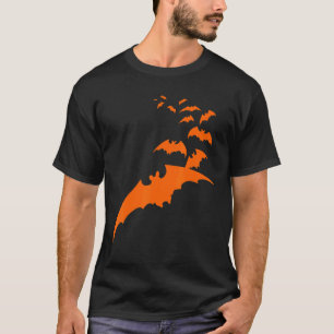 CAMISETA HALLOWEEN BATES VAMPIRE BAT COSTUME DAMAS HOMBRES 