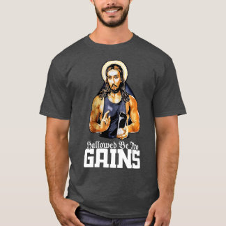 Camiseta Halloween Be Hy Gana Jesus Weight Lifout