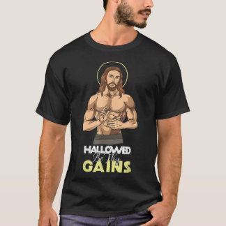 Camiseta Halloween Be Thains Jesus Weight Lifout