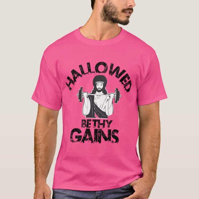 Camiseta Halloween Be Thy Gains Tomas Jesús (Anverso)