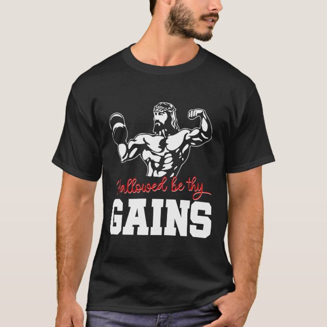 Camiseta Halloween Be Thy Gana Jesus Workout (Anverso)