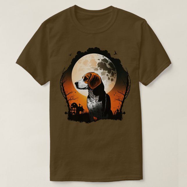 Camiseta Halloween Beagle (Diseño del anverso)