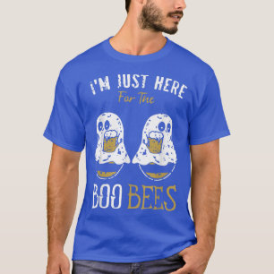 Camiseta Halloween Beer Drinking I'm Just Here for the Boos