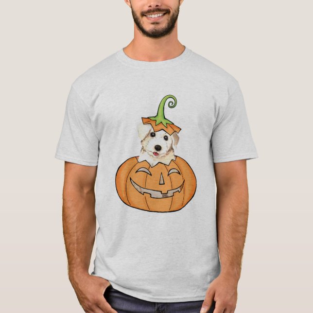 Camiseta Halloween Bichon (Anverso)