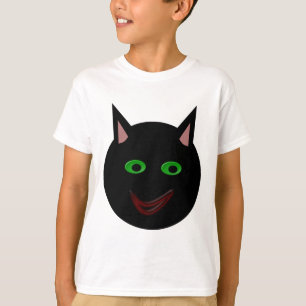 Camiseta Halloween Black Cat Kids T Shirt