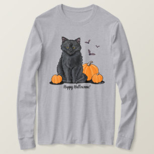 Camiseta Halloween Black Cat Lover