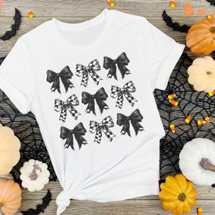 Camiseta Halloween Black rebobinada Coquette oscura