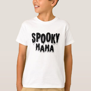 Camiseta Halloween blanco y negro