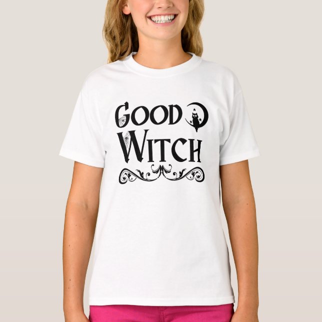 Camiseta Halloween blanco y negro de Bechuza Buena (Anverso)