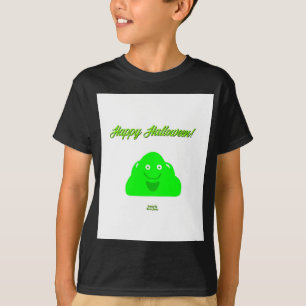 Camiseta Halloween Blob Boys Black Basic T Shirt