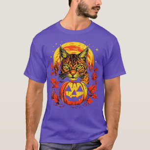 Camiseta Halloween Bobcat americano