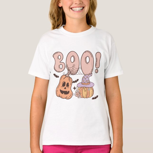 Camiseta Halloween Boo (Anverso)