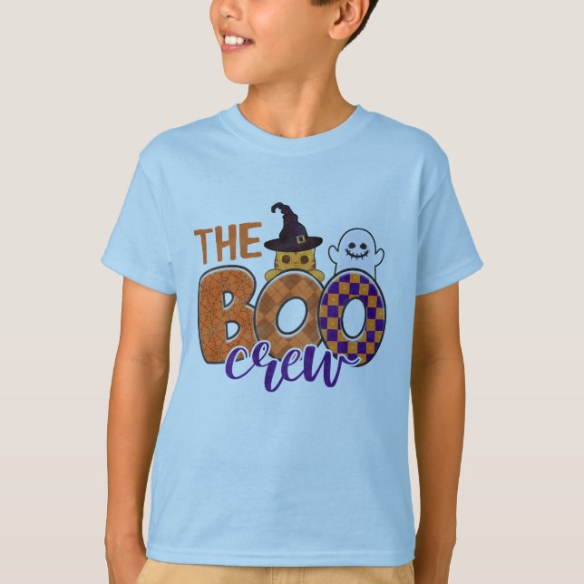 Camiseta halloween boo bougie (Anverso)