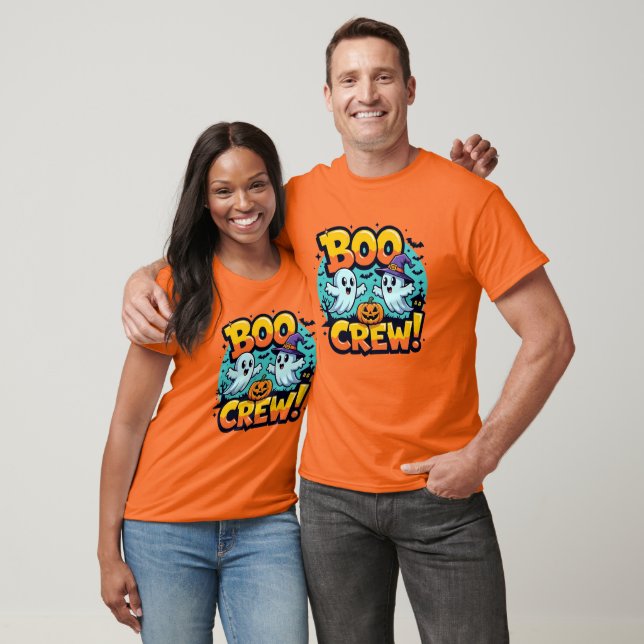Camiseta Halloween Boo Crew (Unisexo)