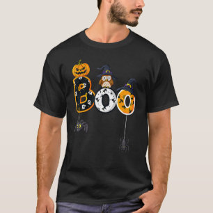 Camiseta Halloween Boo Owl Con Gorra De Brujas Spiders Chic