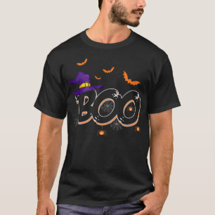 Camiseta Halloween Boo Regalo Bruja Gorra Spider Trick o Tr