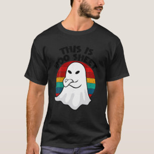 Camiseta Halloween Boo Sheet Vintage Boo Ghost Retro Costum