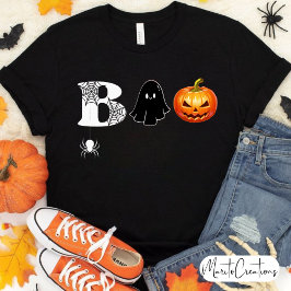 Camiseta Halloween Boo Shirt, Spooky Boo, Creepy Shirt