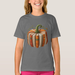 Camiseta Halloween Bookish Pumpkin Shirt - Fall Reading