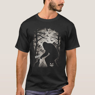 Camiseta Halloween Boop Pie Grande Gato Calabaza Divertido