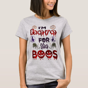 Camiseta Halloween Boos