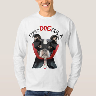 Camiseta Halloween Boston Terrier Funny Vampiro Perro