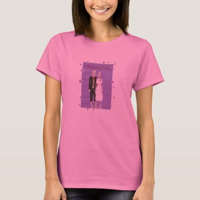 Camiseta Halloween Bride Tee Shirt (Anverso)