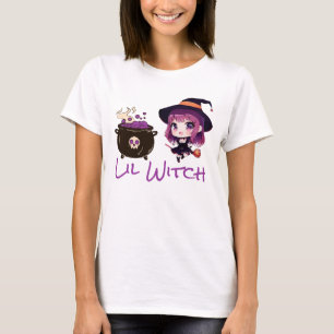 Camiseta Halloween/bruja/otoño/octubre