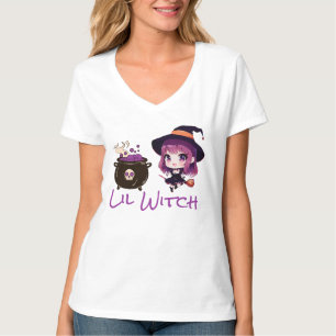 Camiseta Halloween/bruja/otoño/octubre