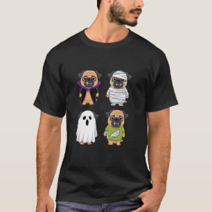 Camiseta Halloween Bugs Fantasma Vampire Mímica Trick O Tra
