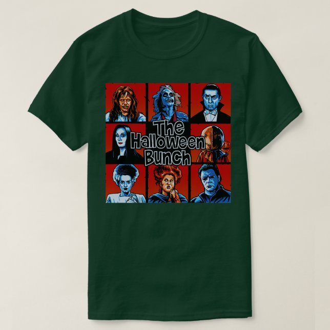 Camiseta Halloween Bunch (Diseño del anverso)