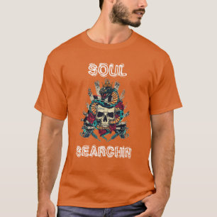 Camiseta Halloween: búsqueda de alma, serpientes y rosas