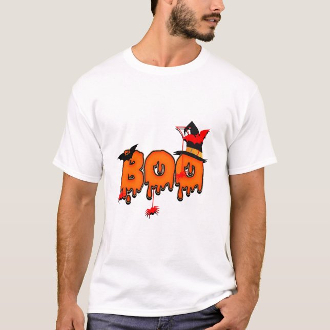 Camiseta HALLOWEEN Buu             (Anverso)