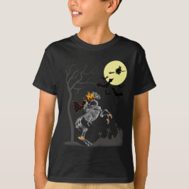 Camiseta Halloween Caballo sin Cabeza