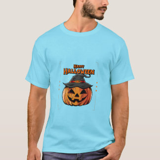Camiseta Halloween: Calabaza clásica