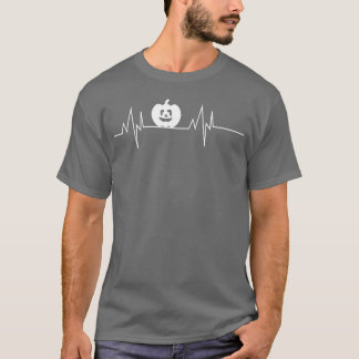 Camiseta Halloween Calabaza Familia Heartbeat