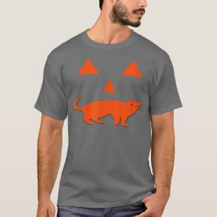 Camiseta Halloween Calabaza Gato JackoLantern Diversión esp