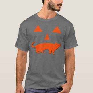 Camiseta Halloween Calabaza Gato JackoLantern Diversión esp