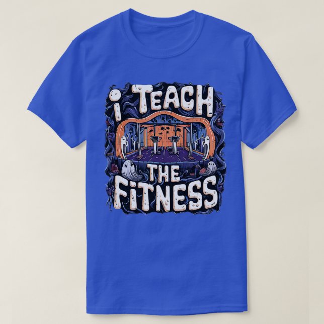Camiseta Halloween calabaza gimnasio divertido halloween fi (Diseño del anverso)