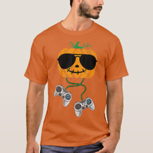 Camiseta Halloween Calabaza Jack O Lantern Halloween Gamer