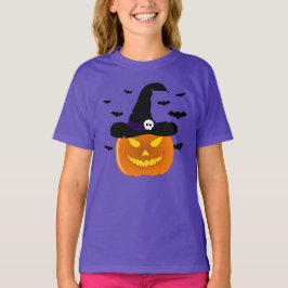 Camiseta Halloween Calabaza Jack o’ Lantern Witch Gorra