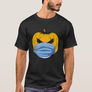 Camiseta Halloween Calabaza Máscara Siniestro Malvado Jack 